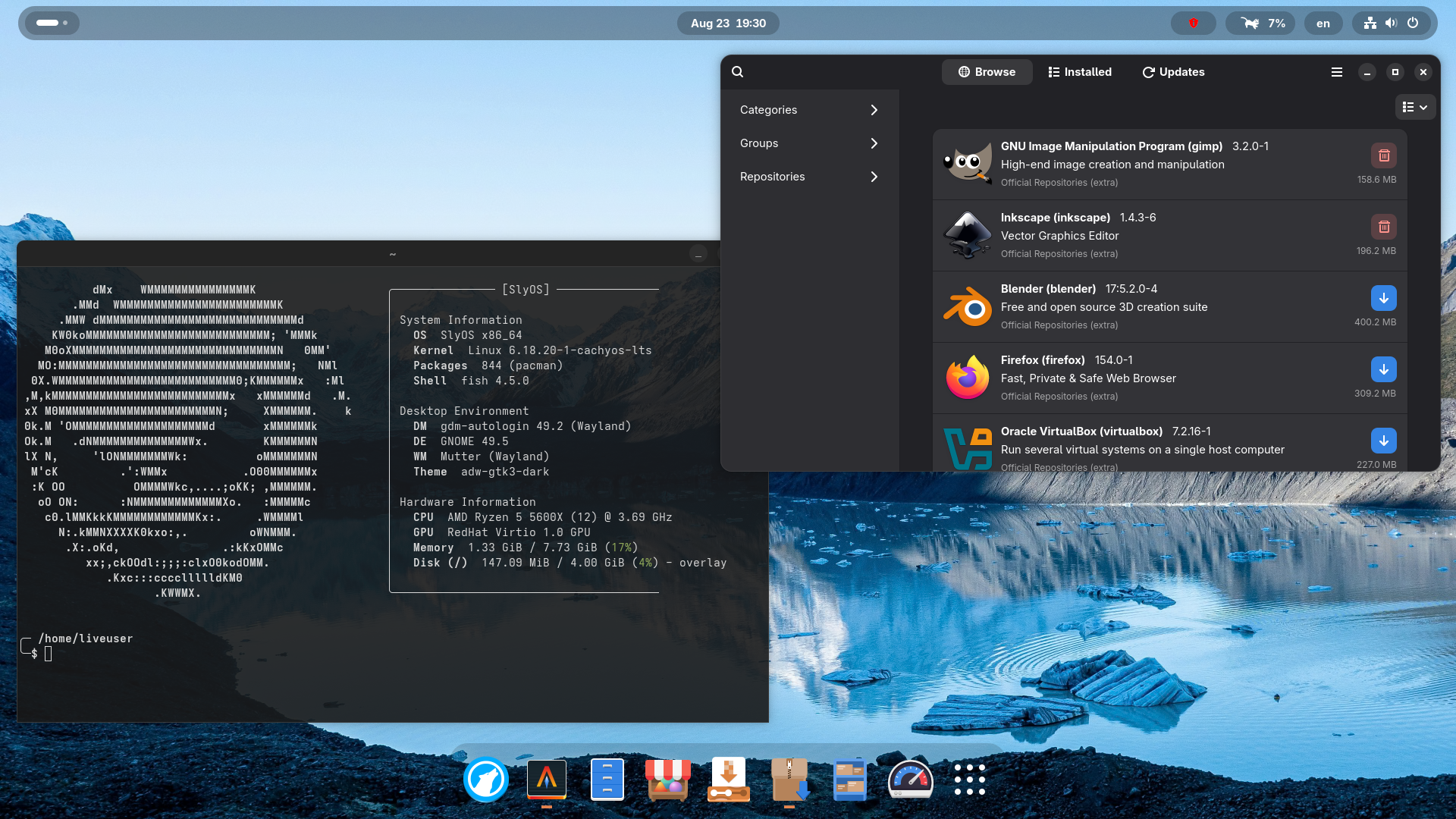 SlyOS GNOME Complete